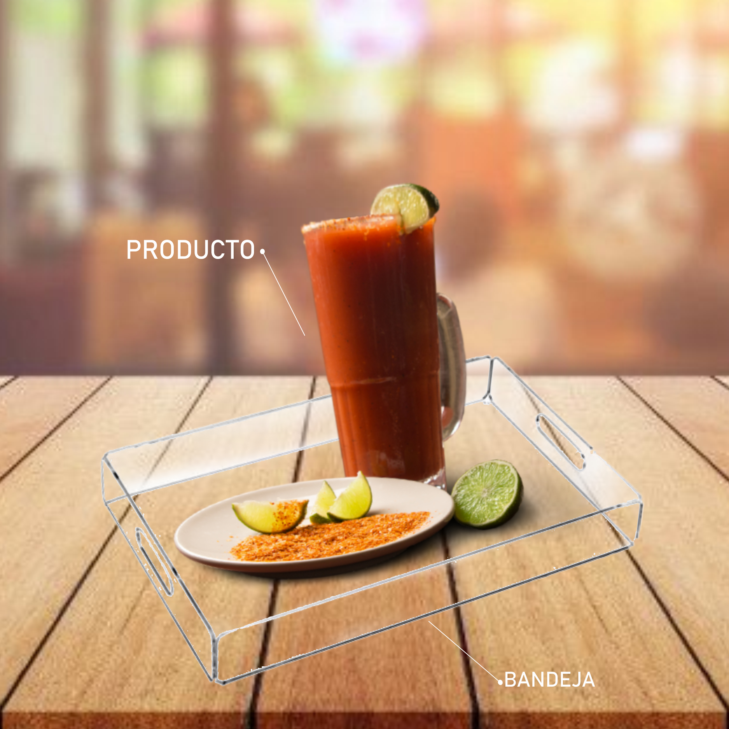 Bandeja Acrílica - Imagen 5