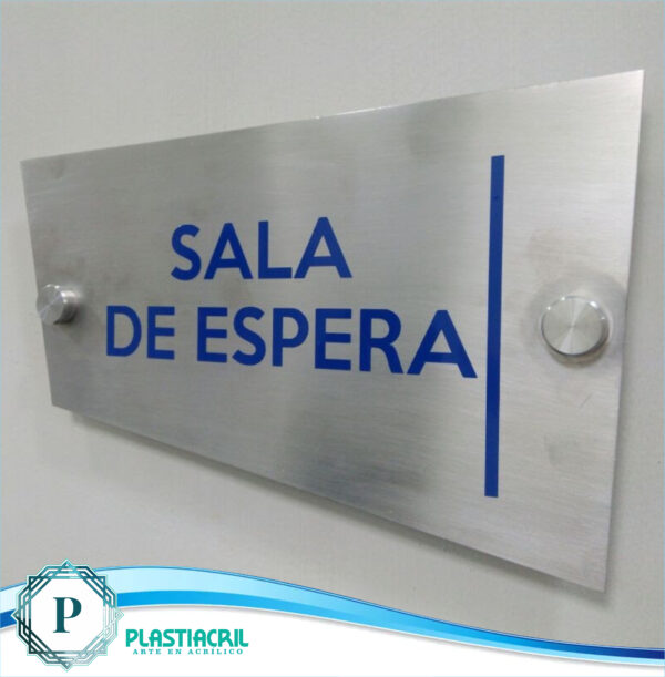 Señalética en Acrílico (con puntos fijos) - Imagen 3